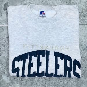 XL Russell Athletic Pittsburgh Steelers Crewneck